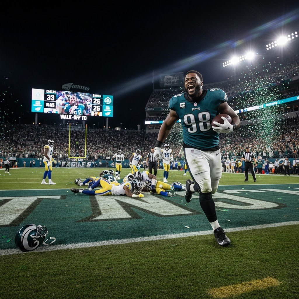 Philadelphia Eagles vs Los Angeles Rams Match Player Stats